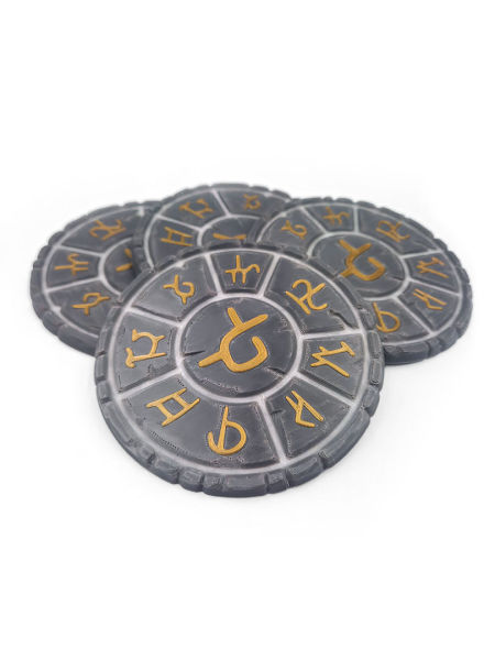 Zestaw 4x Podkładek Mistyczny Krąg